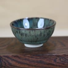 【送禮好物】60ml 森林 天目釉 圓滿茶杯 鶯歌名家葉敏祥作品