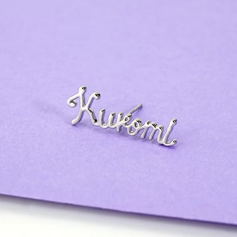 Kuromi World 系列-酷洛米造型耳環