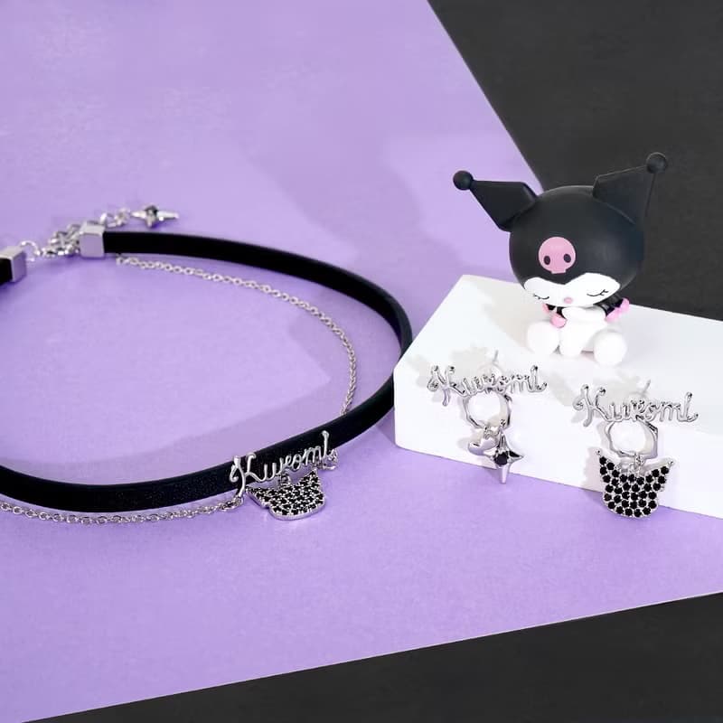 Kuromi World 系列-酷洛米造型耳環