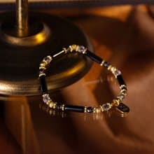 黑鍵圓舞曲 // C1225黑瑪瑙手鍊