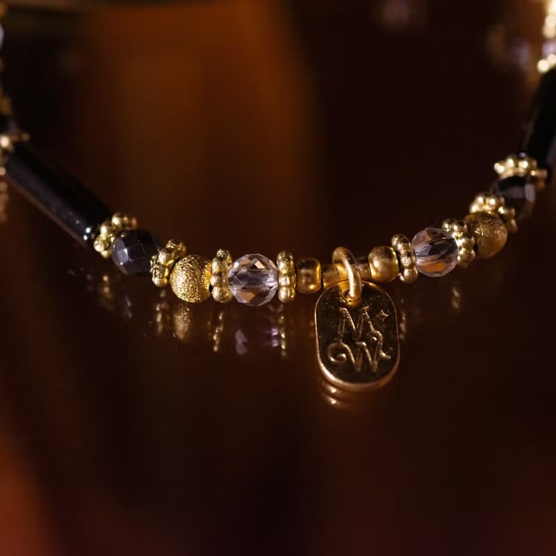 黑鍵圓舞曲 // C1225黑瑪瑙手鍊