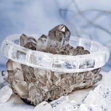 【藍針水晶】顯針白水晶手鍊