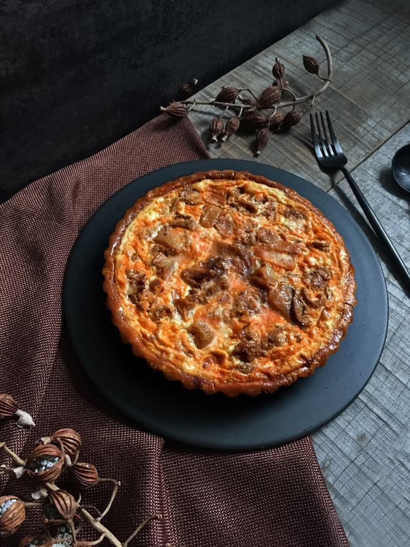 南洋蘋果豬肉派 /可生酮 sambal sauce pork Quiche