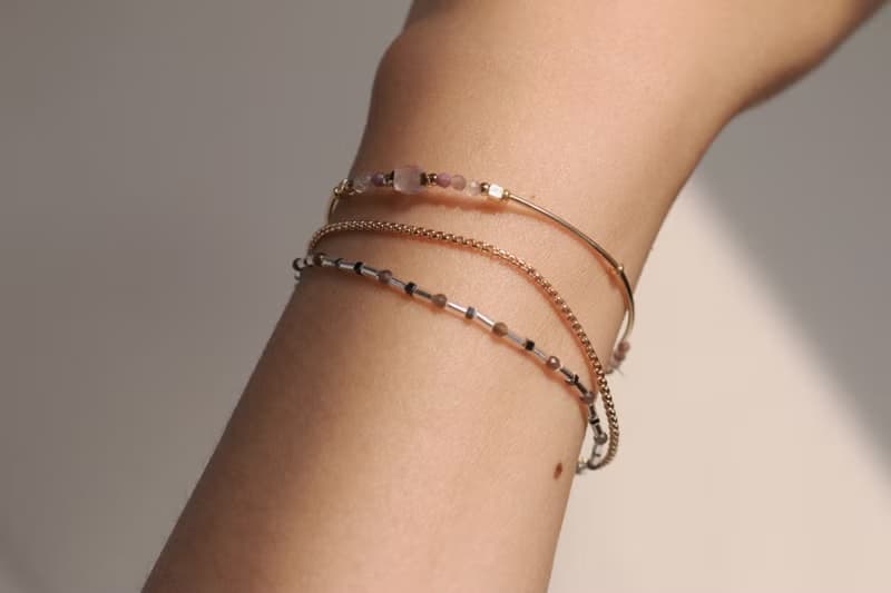 手鍊 草莓晶 紅寶石 紫玉 天然石 - 海洋之星 -