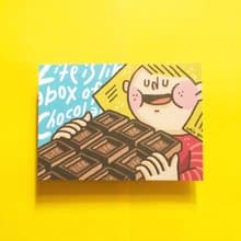 (9) 人生就像巧克力 / 明信片