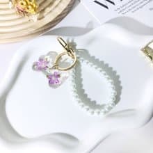 春日系列 紫色押花鑰匙扣 把春天和愛意隨身攜帶多種形狀可選