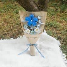 藍海記憶 手工毛根花束 情人節花束 生日花束 男生禮物