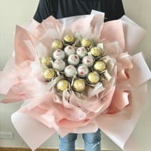 sueing_blossom  巨型金莎花束