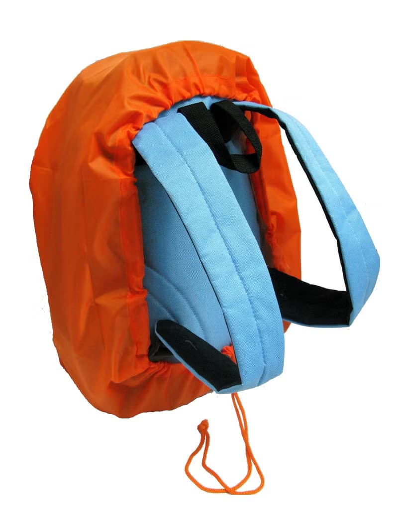 英倫風格背包防光套 - 橙色