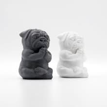 YOGA PUG Aroma Stone I 巴哥犬擴香石 I 手作香氛 I 附精油－