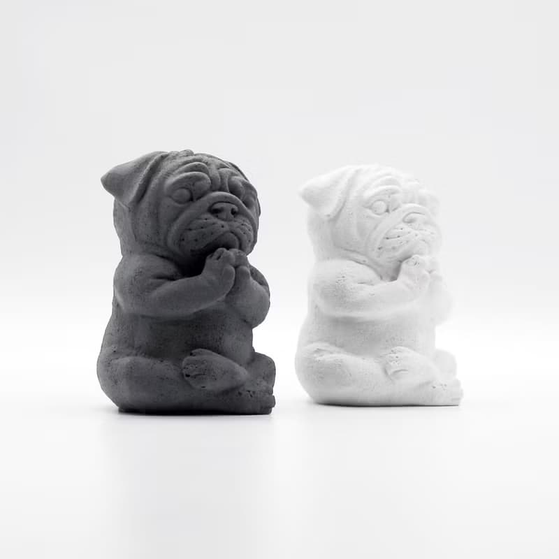 YOGA PUG Aroma Stone I 巴哥犬擴香石 I 手作香氛 I 附精油－