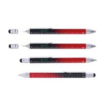 【母親節禮物】多功能工具筆(紅黑色)
