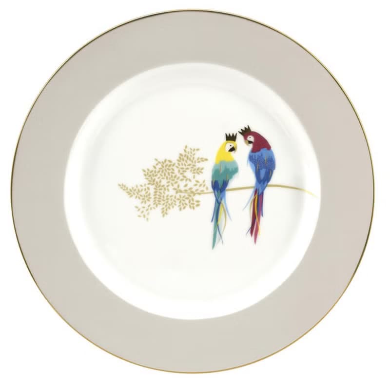 Sara Miller 皮卡迪利系列-20CM盤(鸚鵡)