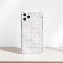 【kate spade】 iPhone 11  Pro 精品手機殼/套-黑桃白花