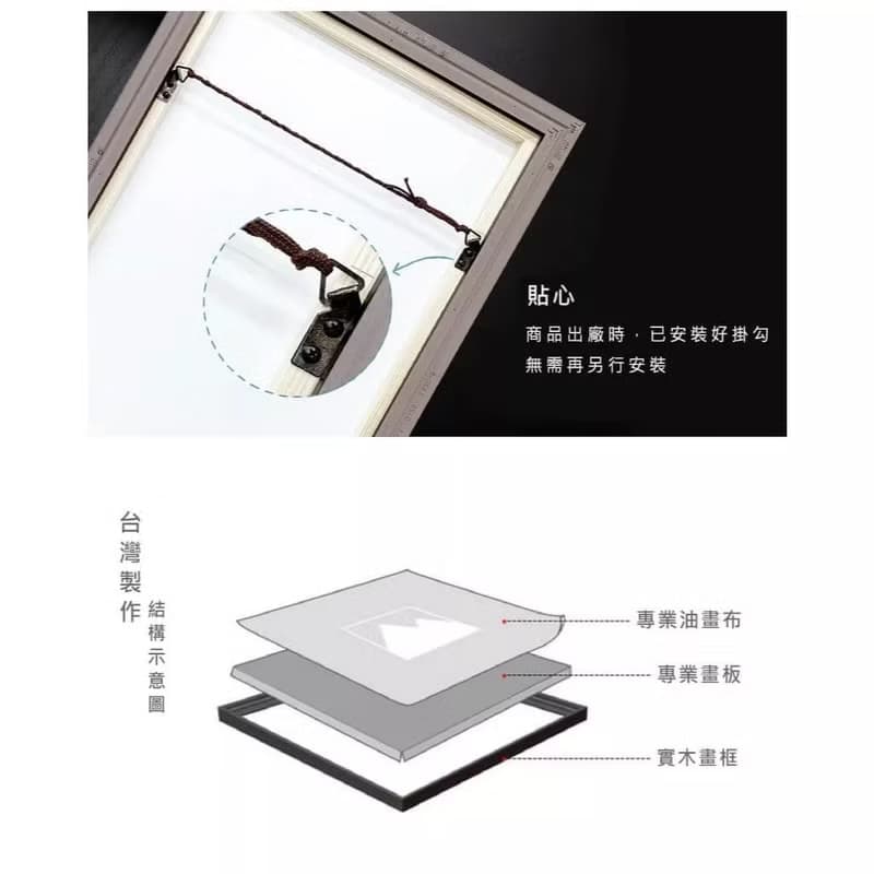 有矢車菊的麥田_掛畫_名畫系列_台灣製造 兩個工作天快速出貨