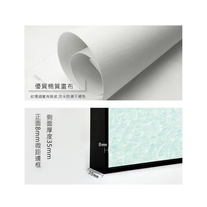 有矢車菊的麥田_掛畫_名畫系列_台灣製造 兩個工作天快速出貨