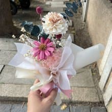 【畢業季】迷你花束/畢業謝師花束/贈精緻小卡+花禮提袋
