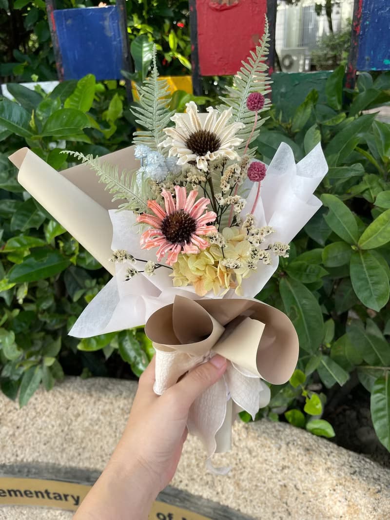 【畢業季】迷你花束/畢業謝師花束/贈精緻小卡+花禮提袋