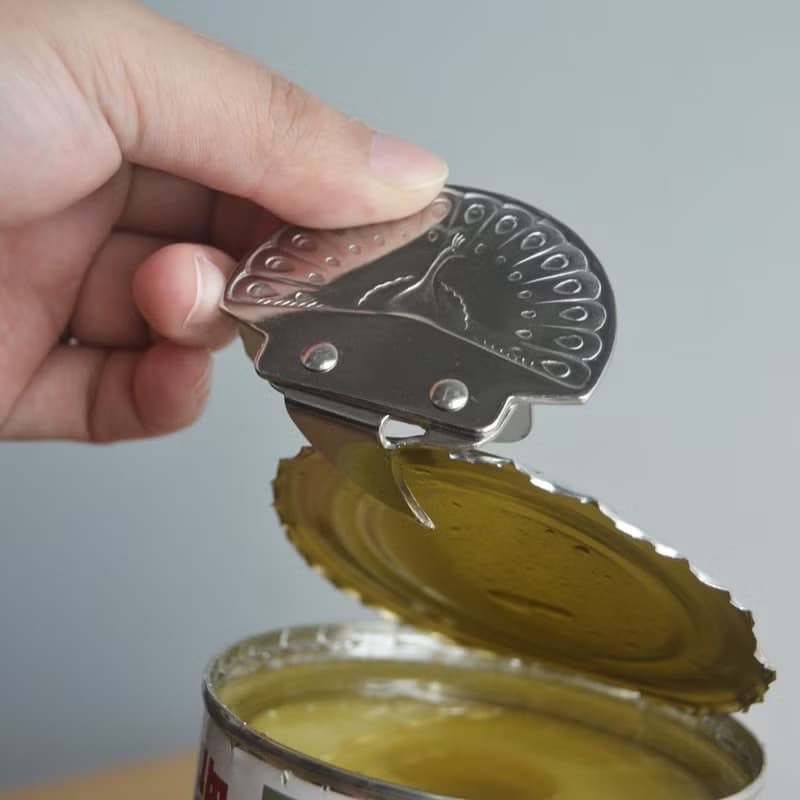 日本【SALUS 佐藤金屬】造型開罐器 孔雀/白鳥