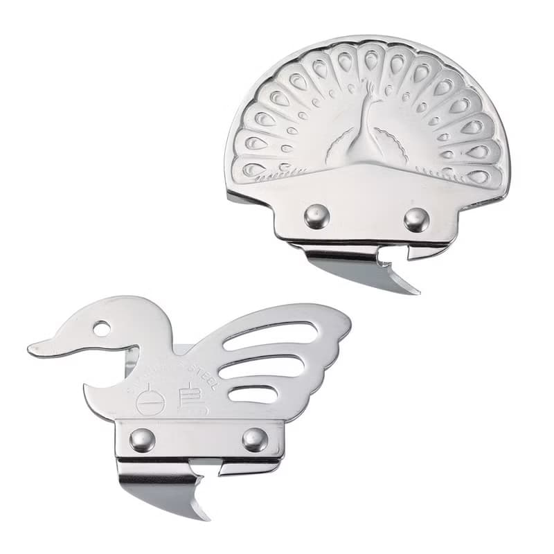 日本【SALUS 佐藤金屬】造型開罐器 孔雀/白鳥