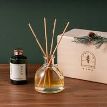 經典紅檜精油擴香瓶禮盒 天然精油無添加香精  台灣原始森林香氛