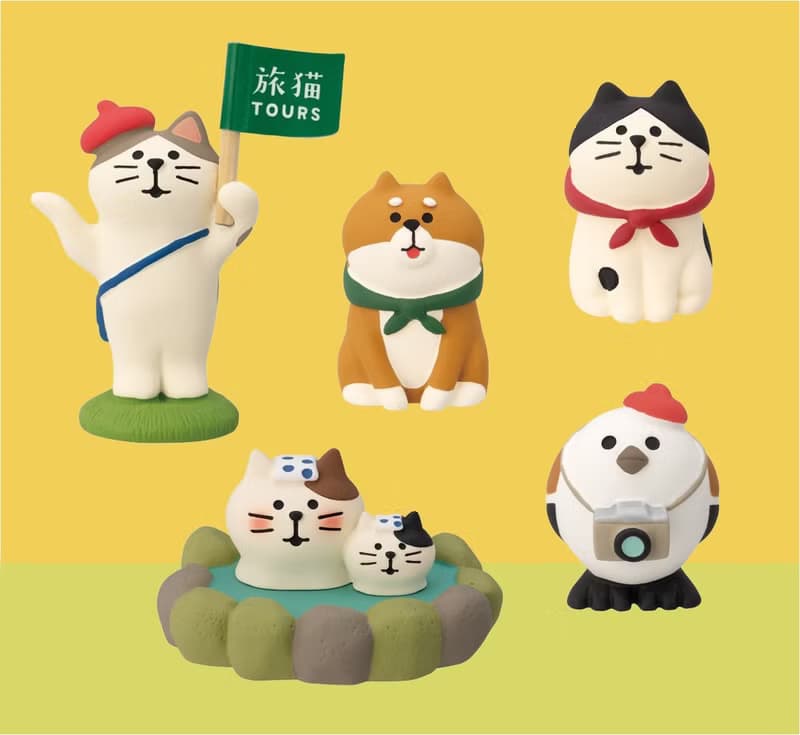 旅行貓系列 DECOLE concombre