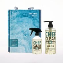 【送禮推薦】海洋禮盒 餐廚食光組-蔬果清潔劑 +碗盤清潔劑