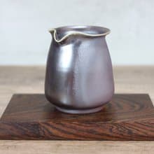 【母親節禮物】天然落灰 柴燒茶海 公道杯 名家葉敏祥手作 300ml