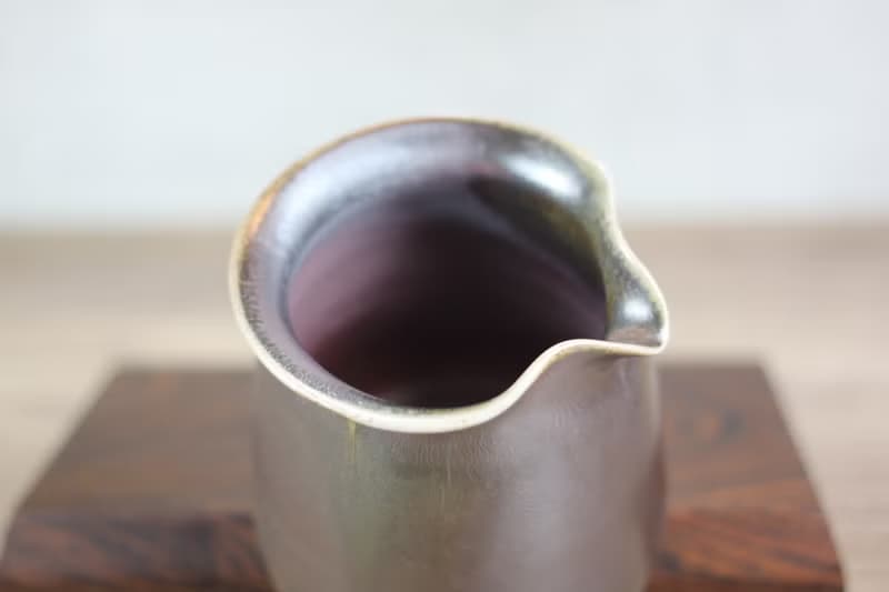 【母親節禮物】天然落灰 柴燒茶海 公道杯 名家葉敏祥手作 300ml