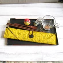 環保餐具組 餐具套 筷子套、餐具布套 飲管袋 CH-022