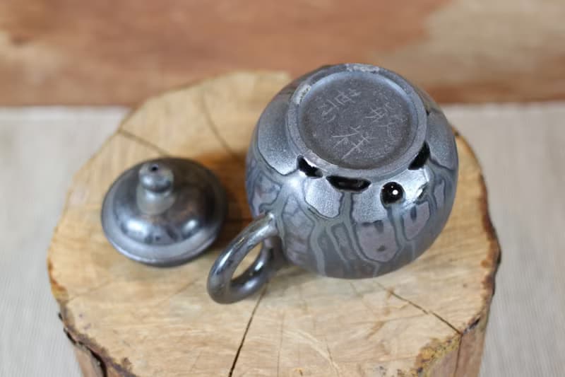 【送禮好物】柴燒天目釉 手工茶壺 名家葉敏祥手工作品