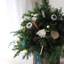 撞色聖誕樹 聖誕花圈 聖誕禮物 交換禮物 聖誕佈置