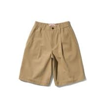 AECA Chino Burmuda Shorts中寬單褶百慕達短褲(兩色)