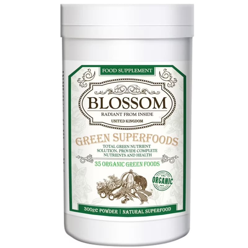 35種有機綠色食品 | 英國Blossom Green Superfoods綠色超級食物