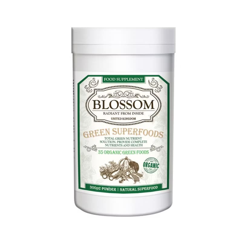 35種有機綠色食品 | 英國Blossom Green Superfoods綠色超級食物