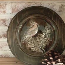 【喬遷禮物】春 ‧ 鳴│錫雕│藝術品│收藏品│木紋