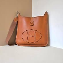 絕版中古包 Hermes Evelyne 皮革包 斜背包 側背包 單肩包 二手包