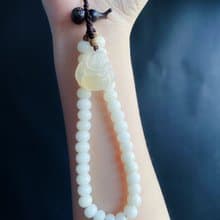 瑪瑙 佛公 彌勒佛 白玉菩提 黑檀葫蘆 保平安 手機鍊 包掛