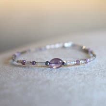 手鍊 紫水晶 紫心石 紫玉 - 笑翻了 -