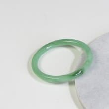 Vintage Grade A Bright Green Jadeite Jade Bangle