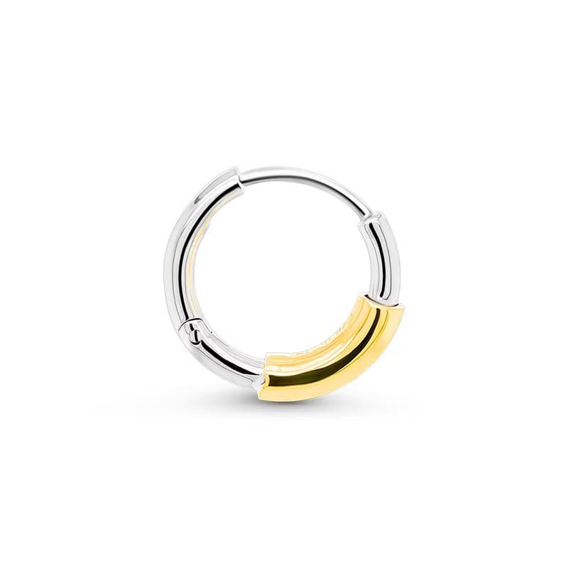 MONSTA X, BTOB PICK | LA LIGNE TWO-TONE EARRINGS