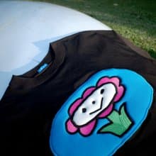 澎澎小花咪子tee