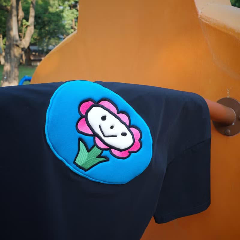 澎澎小花咪子tee
