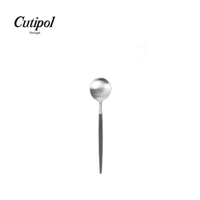 葡萄牙Cutipol GOA系列藍柄 12.5CM咖啡匙