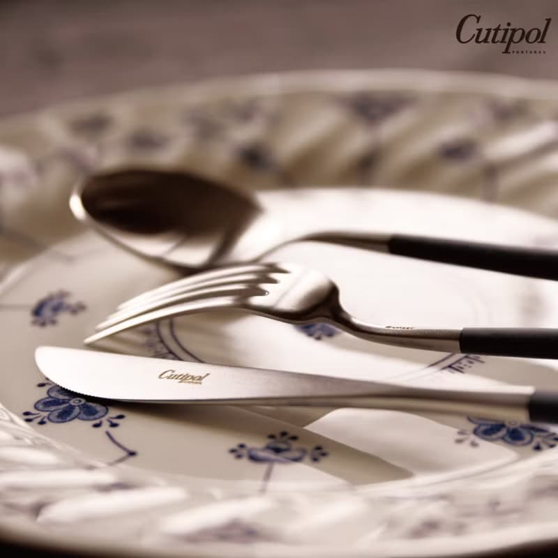 葡萄牙Cutipol GOA系列藍柄 12.5CM咖啡匙