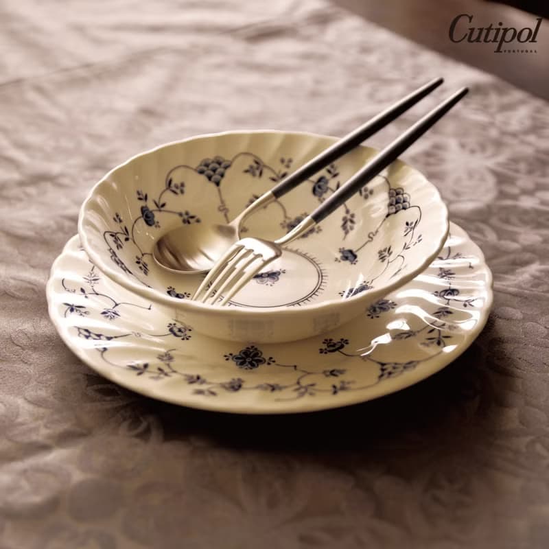 葡萄牙Cutipol GOA系列藍柄 12.5CM咖啡匙