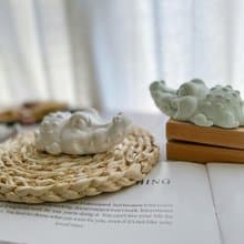【居家擺飾】香氛造型擴香石- Q萌小鱷魚 / 胖胖趴睡大象