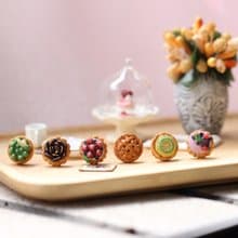 袖珍法式塔派耳環 Miniature French Tart Earring