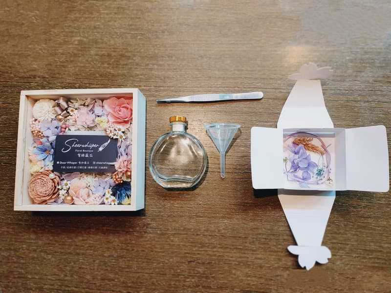 (現貨)Sheer Whisper 絮語藏花_DIY材料包-永生浮游花