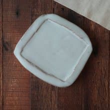 質感陶器 / 霧白色擺盤-1